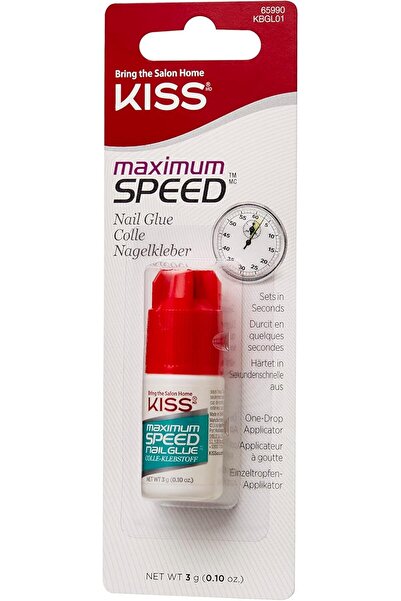 Kiss كيس صمغ سرعة قصوى KBGL01، شفاف - 3 غرام