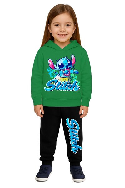 SEDİRLİ Stich cu imprimeu Set de trening pentru copii 3 fire Ş cu căptușeală ...