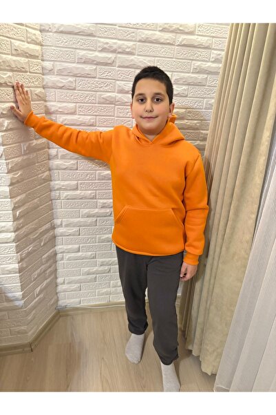 serkertaş Hanorac unisex portocaliu supradimensionat tricou în interiorul cu ...