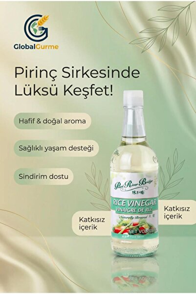 Prb P.r.b. Pirinç Sirkesi 500 ml - GlobalGurme