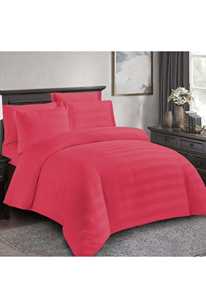 OEM Damask bed linen for double bed 2 people Dreamelle, 6 pieces, Finet, Pink