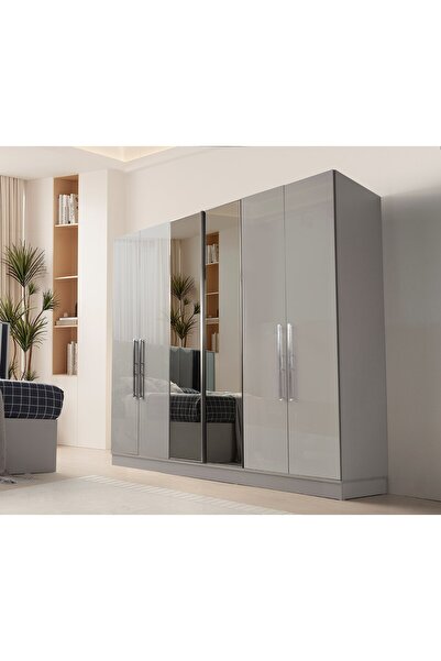 AYDINEV HAZAL MDF 6 KAPILI DOLAP