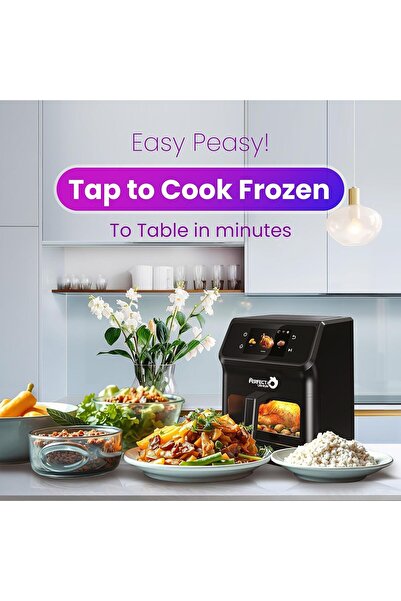 PERFECT ITALY Digital Air Fryer AF-9016 | 6.5L Family Size | 12-in-1 Functions | 1800W | Hot Air Fry