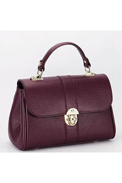 SOFILINE Geantă din piele naturală de culoare vișinie B-1724 132