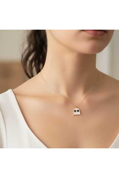 Ralp Moda قلادة شبح هدية رأس السنة الجديدة