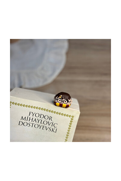 ESMOSELLA El Yapımı Seramik Harry Potter Karakterli Özel Tasarım Kitap Ayracı