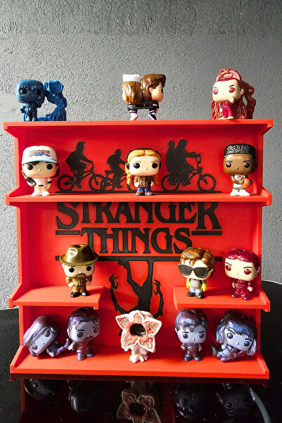 Cosmic Star Stranger Things Temalı Oyuncak Figür Standı | 3D Baskı Figür Biblo Sergileme Standı