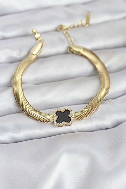 callerrons accessories سوار نسائي بسلسلة ثعبان مرصعة بأحجار الزركون موديل كلو...