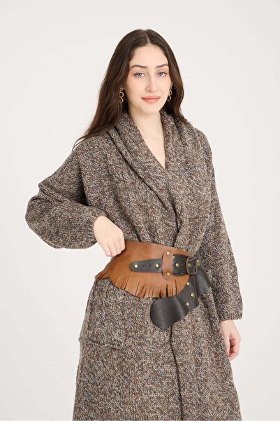 Yılday Gür Butik حزام جلدي مصنوع يدويًا من هارموني