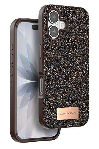 ONEGIF Lvsqvr Apple iPhone 17 Bright Silvery Cover (231300) - Gold