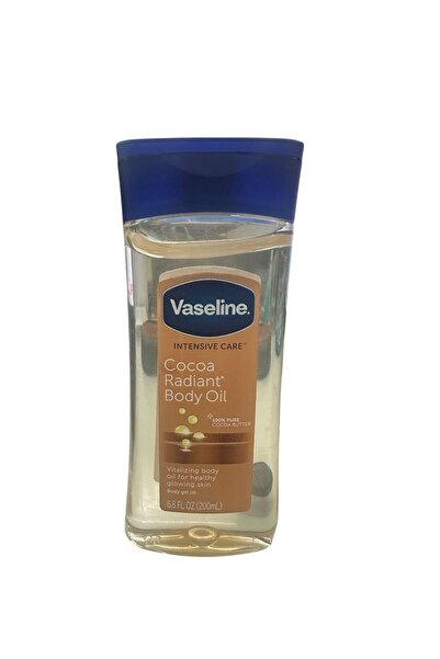 Vaculoy Vaseline زيت جل الجسم المتألق بالكاكاو للعناية المركزة 200 مل