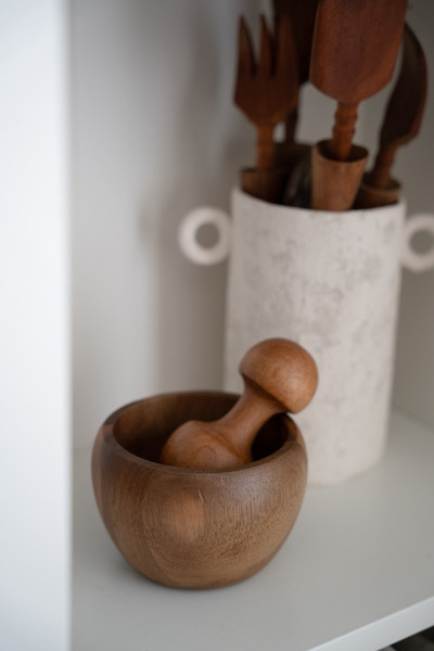 Dekorzdükkan Akasya Havan Seti