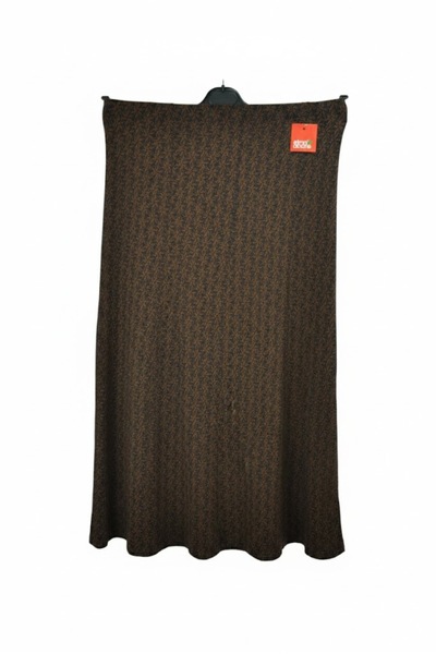 elma abone Plus Size Pigment Combed Cotton Elastic Mother's Skirt