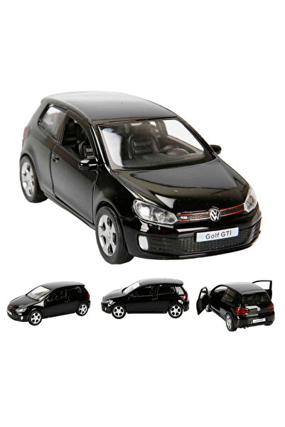 BAMTEBİ City RMZ Avrupa Serisi Die Cast Çek Bırak Model Araba Siyah Volkswage...