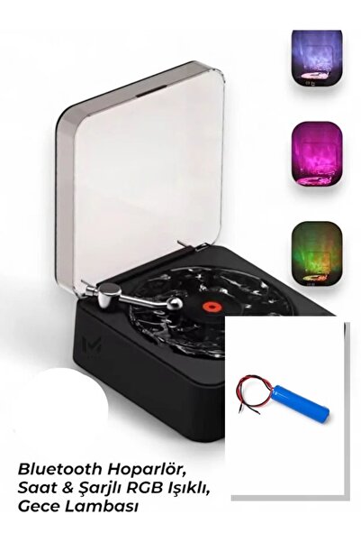 Orion Retro Pikap Tasarımlı Bluetooth Hoparlör bataryası pili