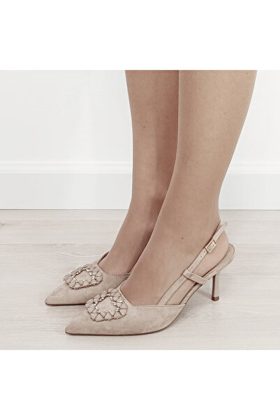 SOFILINE Pantofi eleganți maro deschis cu broșă B-1890 03