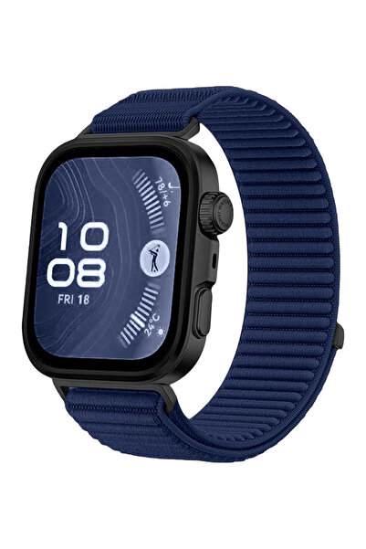 NewFace LVSQVR Huawei Fit 4 Braid Kordon (230032) - أزرق داكن