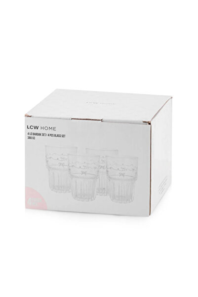 LC Waikiki Glass Cup Set of 4 380 ml