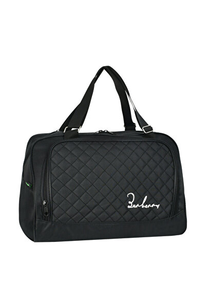 Meryem Çanta Baklava Desenli Büyük Boy Suya Dayanıklı Astarlı Seyahat El Ve O...