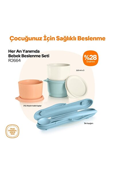 Tupperware 3 Pieces of 110 ml Snack and Nutrition Spoons.