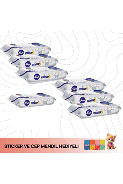 Sleepy Lavantalı Bebek Vücut Temizleme Mendili 50'li 3Al2 Öde!