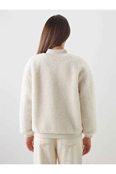 LC Waikiki College Collar Women's Plush Coat