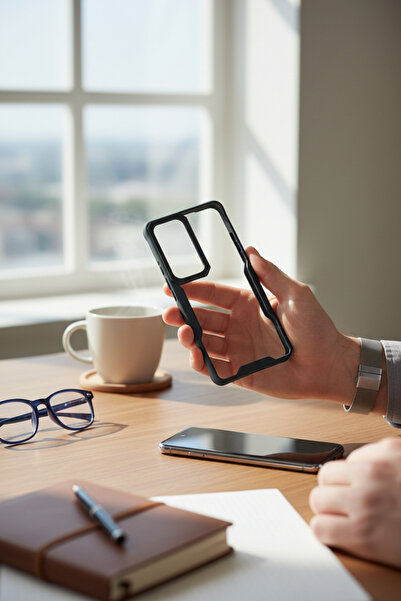 batuteknoloji Vivo V30-V30 Pro Kenarları Silikon Şeffaf İnce Shadow BTU Silik...