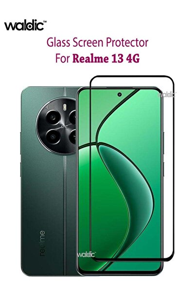 Generic واقي شاشة من الزجاج المقوى لهاتف Realme 13 4G - أسود