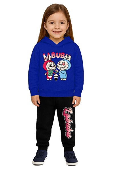 SEDİRLİ Labubu με τύπωμα Παιδικό Σετ Αθλητική Φόρμα 3 Νήματα Σετ επένδυση fle...