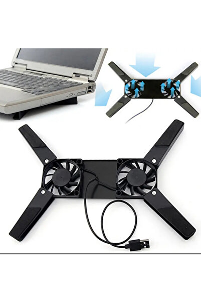 Generic Laptop Cooling Fan Pad – High-Speed Silent Cooling | USB Powered | Adjustable Angle for 12–17 Inch