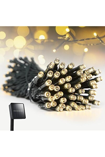 The Bros أضواء سلسلة تعمل بالطاقة الشمسية للاستخدام الخارجي، 12 متر، مقاومة ل...