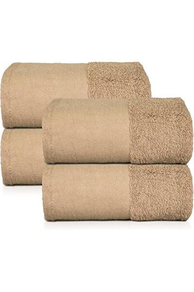 The Bros Brown Hand Towel with Border