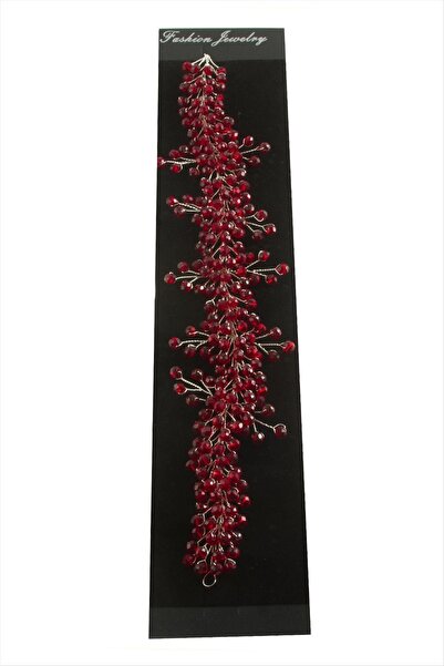 Bijuteri Net Flower Crystal Hair Accessory