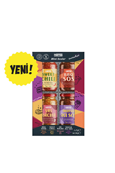 Harras Mini Sos 4 lü 280 gr
