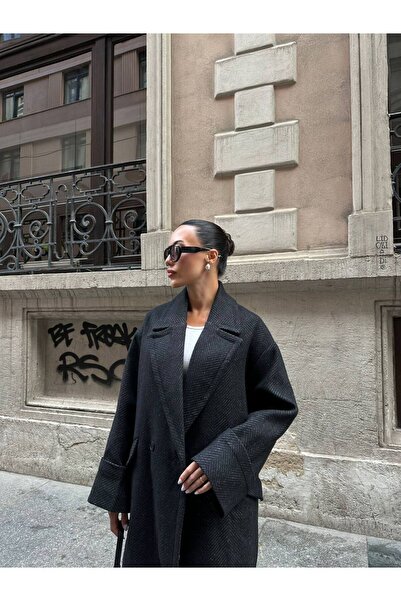 LUJJE معطف طويل متعرج