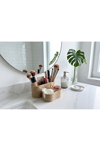 Elana Design 2 Adet Organizer / Takı Makyaj Düzenleyici / Masüstü Kalemlik ve...