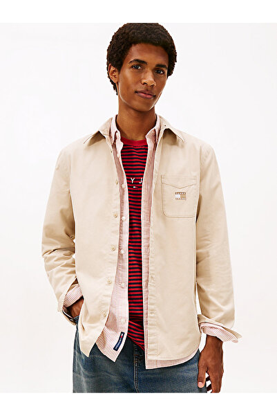 Tommy Hilfiger Erkek TJM Yıkanmış Twill Gömlek