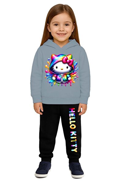 SEDİRLİ Hello Kity cu imprimeu Set de trening pentru copii 3 fire Ş cu căptuș...