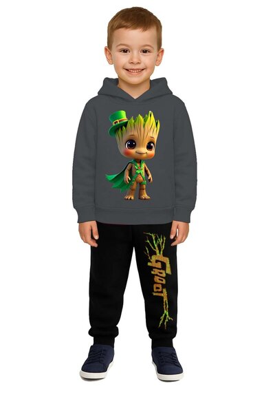 SEDİRLİ Groot cu imprimeu Set de trening pentru copii 3 fire Ş cu căptușeală ...