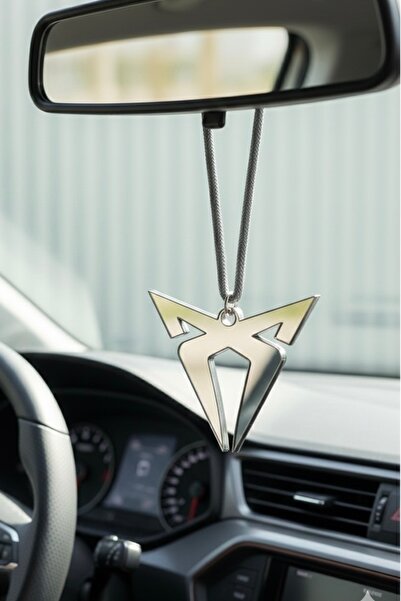 Yalıgraf Reklam Tabela Cupra Gümüş Aynalı Dikiz Ayna Süsü