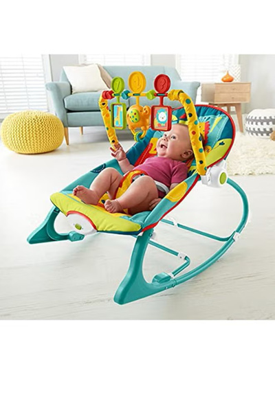 Baby Baby to toddler rocker with soothing vibrations, suitable from birth