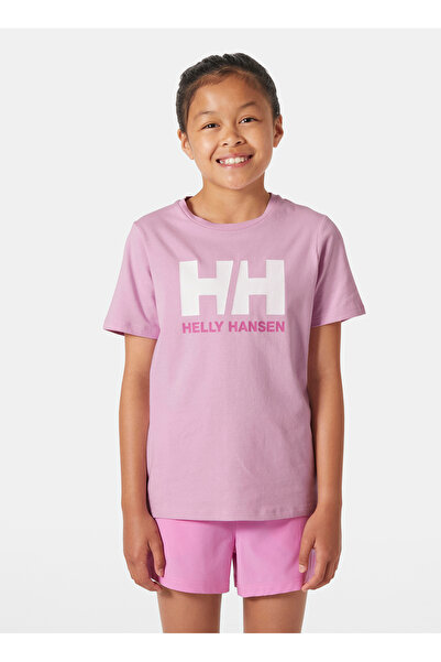 Helly Hansen Baskılı Pembe Erkek Çocuk T-Shirt HHA.41709-HELY HANSEN JR LOGO ...