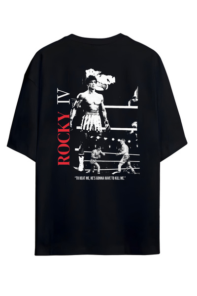 SVART WEAR Rocky Balboa Series: 100% Cotton Unisex Design T-Shirt