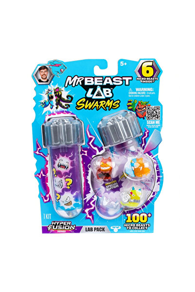TOYFEST سلسلة Mrbeast 6-pack Tube Lab Swarms Hyper Fusion