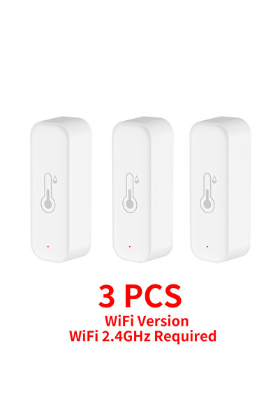 Choice3 إصدار WiFi Tuya WiFi مقياس الحرارة والرطوبة الذكي للمنزل تطبيق مقياس ...