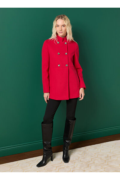 Selen Kırmızı Kadın Kaban 25KSL9507