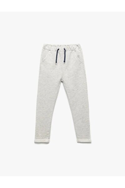 Koton Детски панталони от спортен екип за момчета 6WMB40070TK