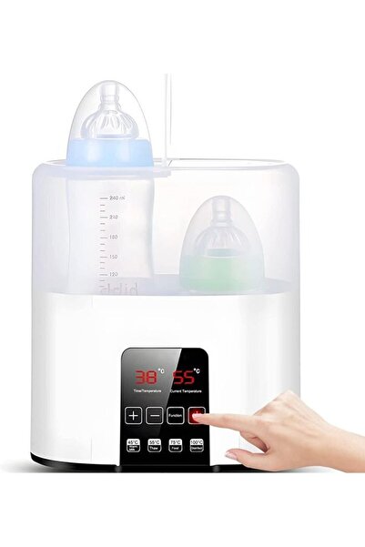 Yelajoy جهاز تدفئة وتجفيف زجاجات الأطفال بالبخار، مزود بشاشة LED ومؤقت ترموستات