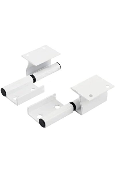 Raco مفصلات أبواب ونوافذ من الألومنيوم، 60 مم، لون أبيض، مع جلبة وأغطية من ال...