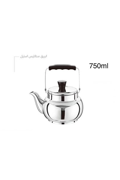 cc bin shihon ابريق شاي استيل بيد بلاستيك اسود براد شاي استتنلس استيل لماع